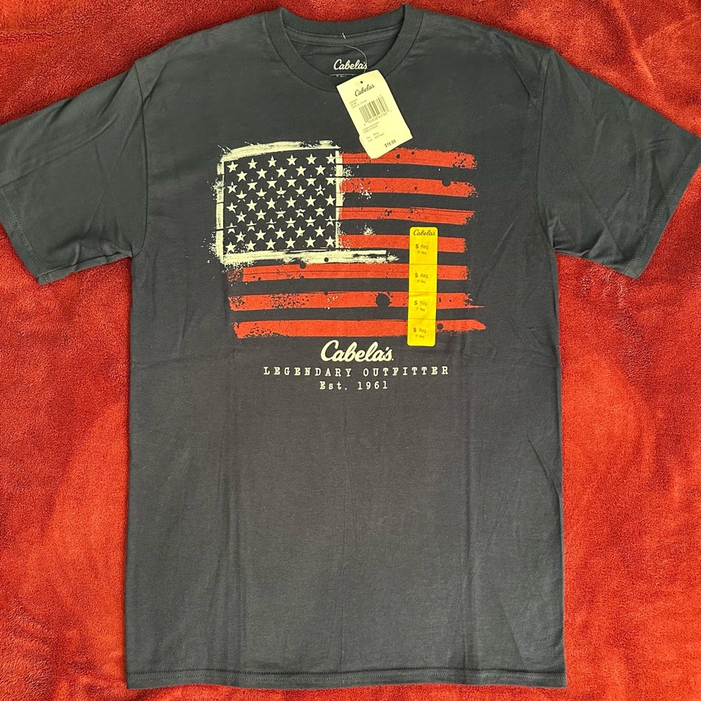 Cabela’s USA Flag Tee Shirt